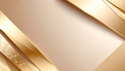 Elegant golden abstract background design digital art modern aesthetic minimalist environment eye level viewpoint creative concept for visual appeal