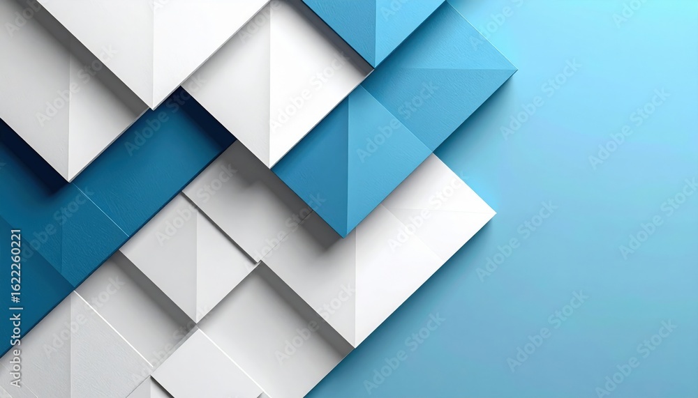Poster dynamic geometric design elements digital art abstract composition modern aesthetics close-up view v