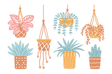 A Collection of Potted Plants: An assortment of lush, potted plants, each brimming with life and set against an elegant background.