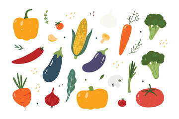 Fresh Harvest Bounty: A vibrant collection of fresh, colorful vegetables artfully arranged, embodying health, nutrition, and the beauty of nature's offerings.