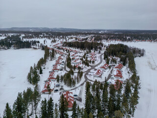 Wintertime in Vuokatti, Sotkamo, Finland