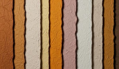 Explore stunning handmade paper textures in warm earthy tones for your next creative project, perfect for invitations, scrapbooking, and adding a touch of rustic elegance to any design