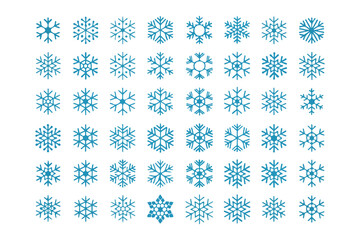 Festive christmas icon collection for holiday designs