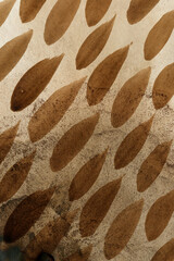 Autentic Brown Watercolor Texture. Painted Abstract Background