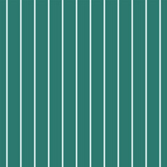 Mint and teal slim vertical stripe pattern vector