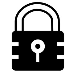 lock icon vector illustration