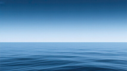 Obraz premium Blue sky and ocean