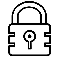vector lock icon