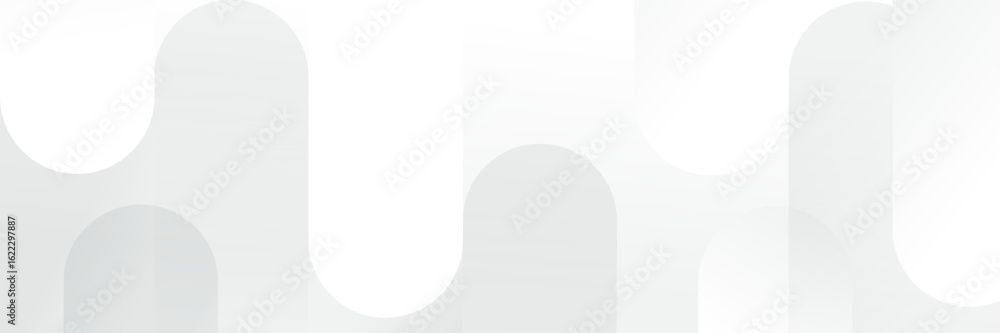 Canvas Prints abstract pattern white geometric banner design background.