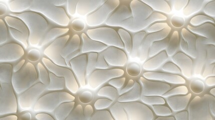 Abstract Neural Network Beige Background Texture