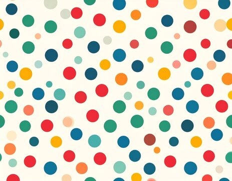 seamless polka dots pattern