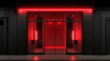 Red Neon Sign Lights
