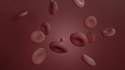 Abstract Floating Spheres and Drops on Minimalist Background