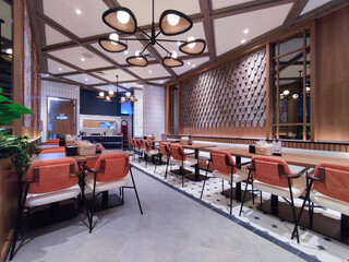 interior of a restaurant