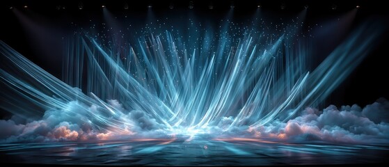 Abstract stage display