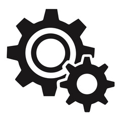 gear icon vector illustration