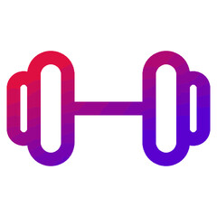 Home GYM fitness icon- fitness and  bodybuilding vector.