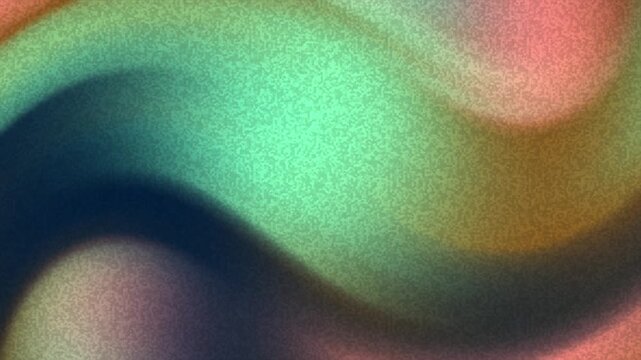 Arctic Night Abstract grainy gradient background animation with smooth wave transitions and color shifts