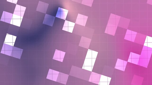 Back to School Abstract geometric background with shifting squares and a gradient color scheme animation