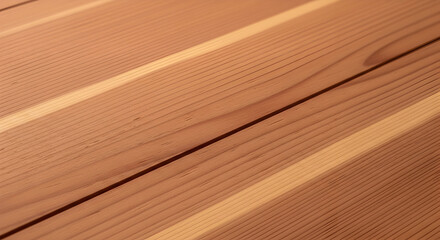 Closeup View of Light Brown Wood Grain Texture