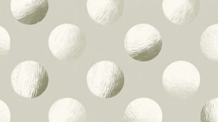 Abstract Pastel Gray Background With Soft White Circle Pattern