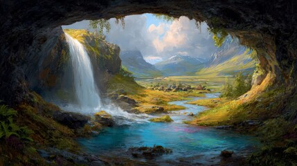 Enchanted Valley Hidden Waterfall