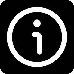 Information icon for details and help
