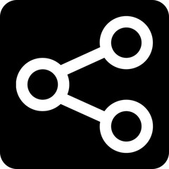 Share icon for social media and distribution