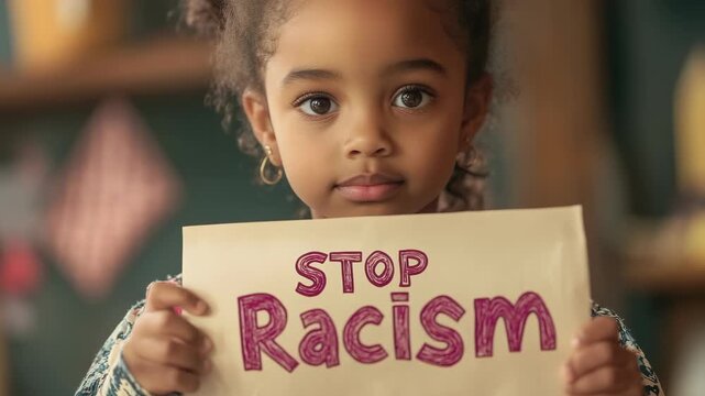 Racism end message: unity call, equal voice, moral progress, social respect, kind resolve, global bond, human dignity, public awareness, shared empathy, just peace, healing stance
