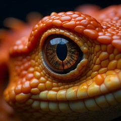 Fototapeta premium Close-up photograph of an animal's eye