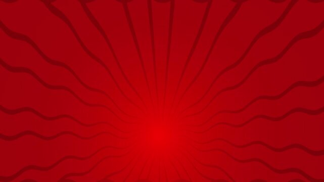 sunburst retro pattern with dark red style. unburst stripe retro loop.