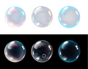 Soap, bubble, iridescent, rainbow, light create shiny PNG glow. This PNG Overlay adds transparent...