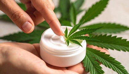 CBD Cream with Hemp Leaf: Natural Skincare