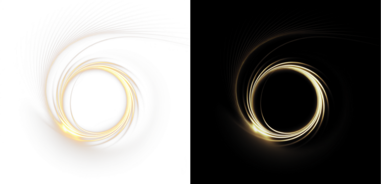 Transparent, flare, overlay, ray, golden light deliver luminous PNG circle. This PNG Overlay adds radiant magic to transparent visuals, great for luxury, festive, and sci-fi themed designs.