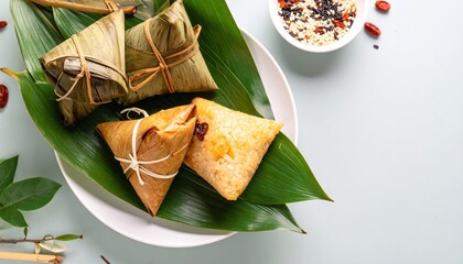 Delicious Zongzi: A Traditional Asian Rice Dumpling Delight
