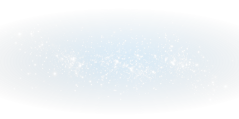 Flare, stardust, PNG, sparkle, snow form a soft transparent PNG Overlay with blue glow and festive light. Perfect for holiday cards and magical decoration effects.