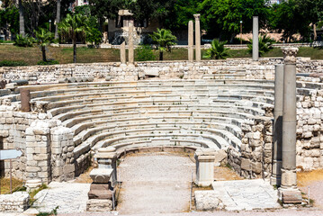 Ruins in Alexandria, Egypt