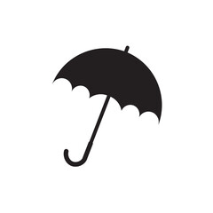 Umbrella icon. rain sign collection. weather symbol or logo. Umbel business concept