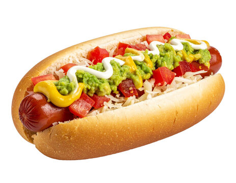 Chile Completo with Avocado and Tomato Toppings