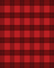 Classic Red Plaid Tartan Plaid Fabric Design