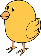 Illustration of chick
