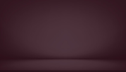 Autumn Background purple wall room studio with shadow on empty floor for product presentation.Vector mauve wine color minimalis soft reflect light,Winter backdrop design for 2026 trends