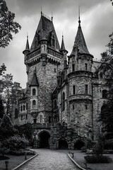 Mystery gothic castle