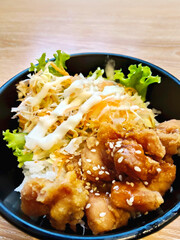 Delicious Japanese Chicken Teriyaki Rice Bowl