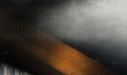 Blank Film Strip Texture Background with Heavy Grain, Scratches, Dust, and Studio Lens Flare