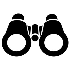 vector illustration of binoculars