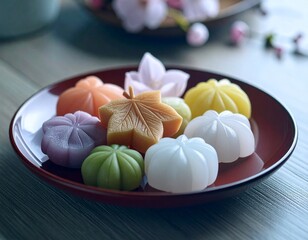 紅葉の和菓子