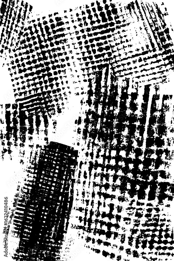 Poster abstract black and white skyscraper texture pattern for modern design