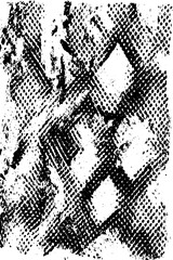 Monochrome snake skin pattern with organic diamond shapes for textured designs