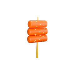 Orange Cube Stick